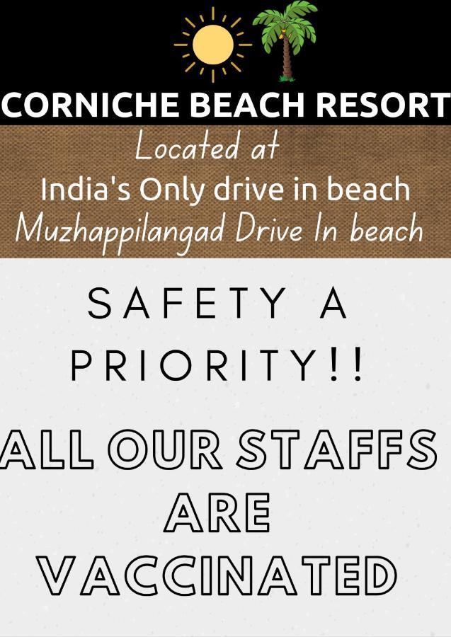 Corniche Beach Resort Mulappilangad Ngoại thất bức ảnh